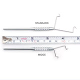 C&F Design 2-in-1 Whip Finisher Size Comparison