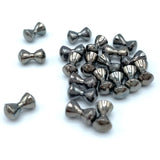 Hareline Brass Eyes - Black Nickel