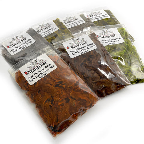 Hareline Hen Pheasant Body Soft Hackle