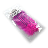 Hareline Jailhouse Marabou - Fl. Hot Pink Barred Purple