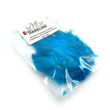 Hareline Silver Pheasant Body Feathers - Kingfisher Blue