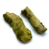 Hareline Snowshoe Rabbit Feet - Olive