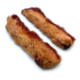 Hareline Snowshoe Rabbit Feet - Rust