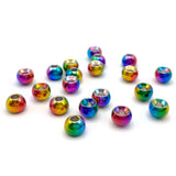 Hareline Rainbow Hued Plummeting Tungsten Beads