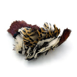 Hareline Ringneck Pheasant Neck Patch - Natural White