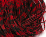 Barred & Speckled Crazy Legs - Red