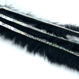 Magnum Bling Rabbit Strips - Black / Holo Silver