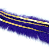 Magnum Bling Rabbit Strips - Bright Purple / Holo Gold