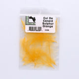 CDC Feathers - Sulphur Orange