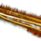 Magnum Bling Rabbit Strips - Crawfish Orange / Holo Gold
