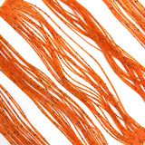 Orange With Orange & Black Flakes
