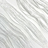 Crazy Legs - White With Silver Flakes