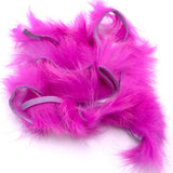 Crosscut Rabbit Strips - Hot Pink
