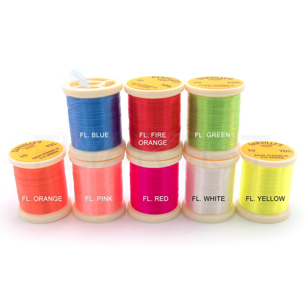 Danville 4-Strand Fluorescent Nylon Floss – Fly Artist