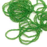 Dyed Pearl Diamond Braid - Caddis Green