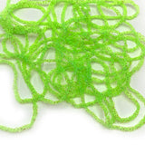 Dyed Pearl Diamond Braid - Fluorescent Chartreuse