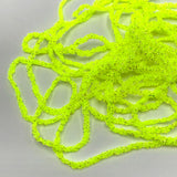 Dyed Pearl Diamond Braid - Fluorescent Yellow