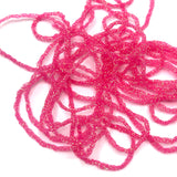 FuchsiaDyed Pearl Diamond Braid - Fuchsia
