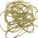 Dyed Pearl Diamond Braid - Holographic Gold