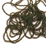 Dyed Pearl Diamond Braid - Medium Brown