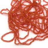 Dyed Pearl Diamond Braid - Red