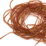 Dyed Pearl Diamond Braid - Rust