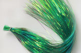 Dyed Pearl Flashabou - Peacock