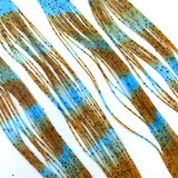 Fly Enhancer Legs - Light Blue / Pumpkin