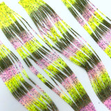 Fly Enhancer Legs - Pink / Olive / Fl. Yellow