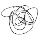 Hareline Half Round D Rib - Black