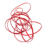 Hareline Half Round D Rib - Blood Red