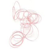 Hareline Half Round D Rib - Fluorescent Shrimp Pink