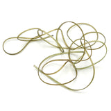Hareline Half Round D Rib - Olive Brown