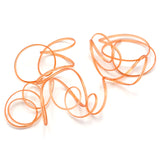 Hareline Half Round D Rib - Peach
