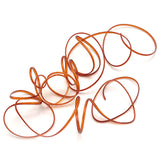 RustHareline Half Round D Rib - Rust
