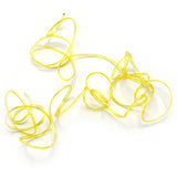 Hareline Half Round D Rib - Yellow