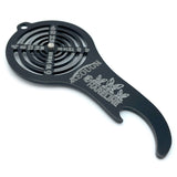 Fly Fishing Hackle Gauge Bottle Opener