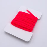 Hareline Chenille - Medium / Fluorescent Fire Orange