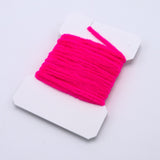 Hareline Chenille - Medium / Fluorescent Neon Red