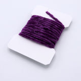 Hareline Chenille - Medium / Fluorescent Fuchsia Purple