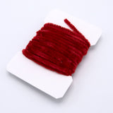 Hareline Chenille - Medium / Red