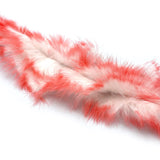 Crosscut Two Tone Rabbit Flesh Strips - Cotton Candy