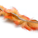 Crosscut Two Tone Rabbit Flesh Strips - Peachy Pink