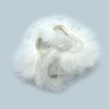 Hareline Extra Select Craft Bunny Strips - Fluorescent White