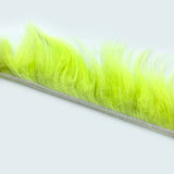Hareline Finn Raccoon Zonker Strip - Chartreuse