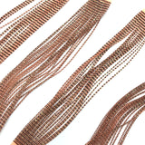 Grizzly Flutter Legs - Black / Shrimp Pink