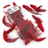 Hareline Grizzly Soft Hackle - Red