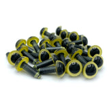 Hareline Posted Dome Eyes - Pearl