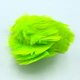 Hareline Premo Turkey Flats - Fluorescent Chartreuse