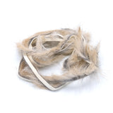 Hareline Rabbit Strips - Grizzly